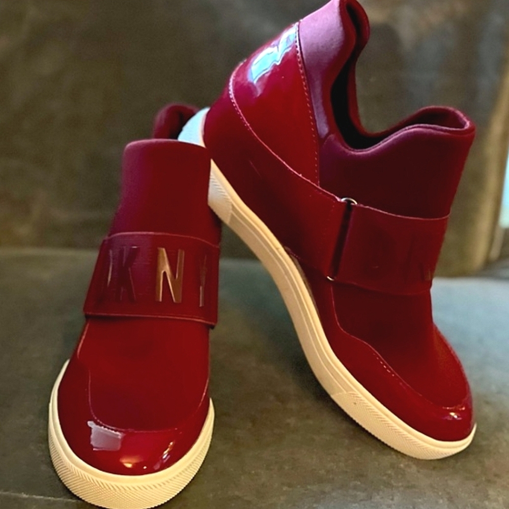 DKNY Red Sneakers